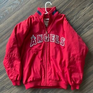 MLB Angels Majestic Dugout Youth Jacket